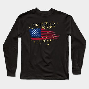 America First Long Sleeve T-Shirt